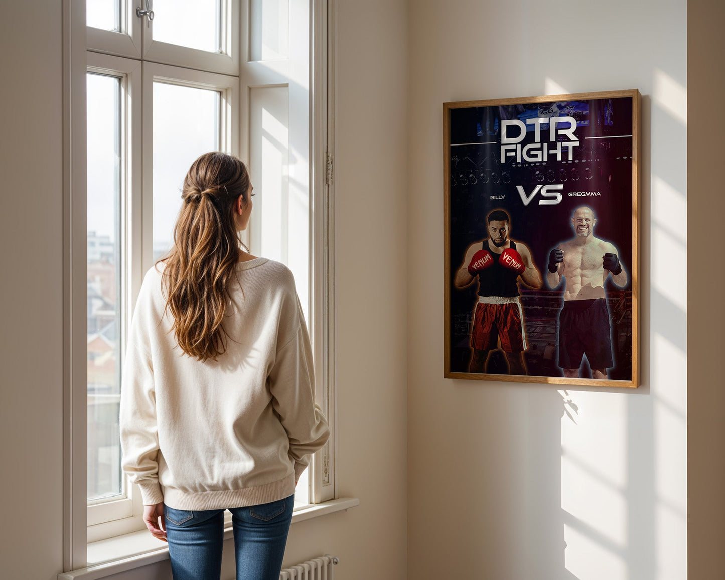 Affiche DTR Fight - Billy vs GregMMA