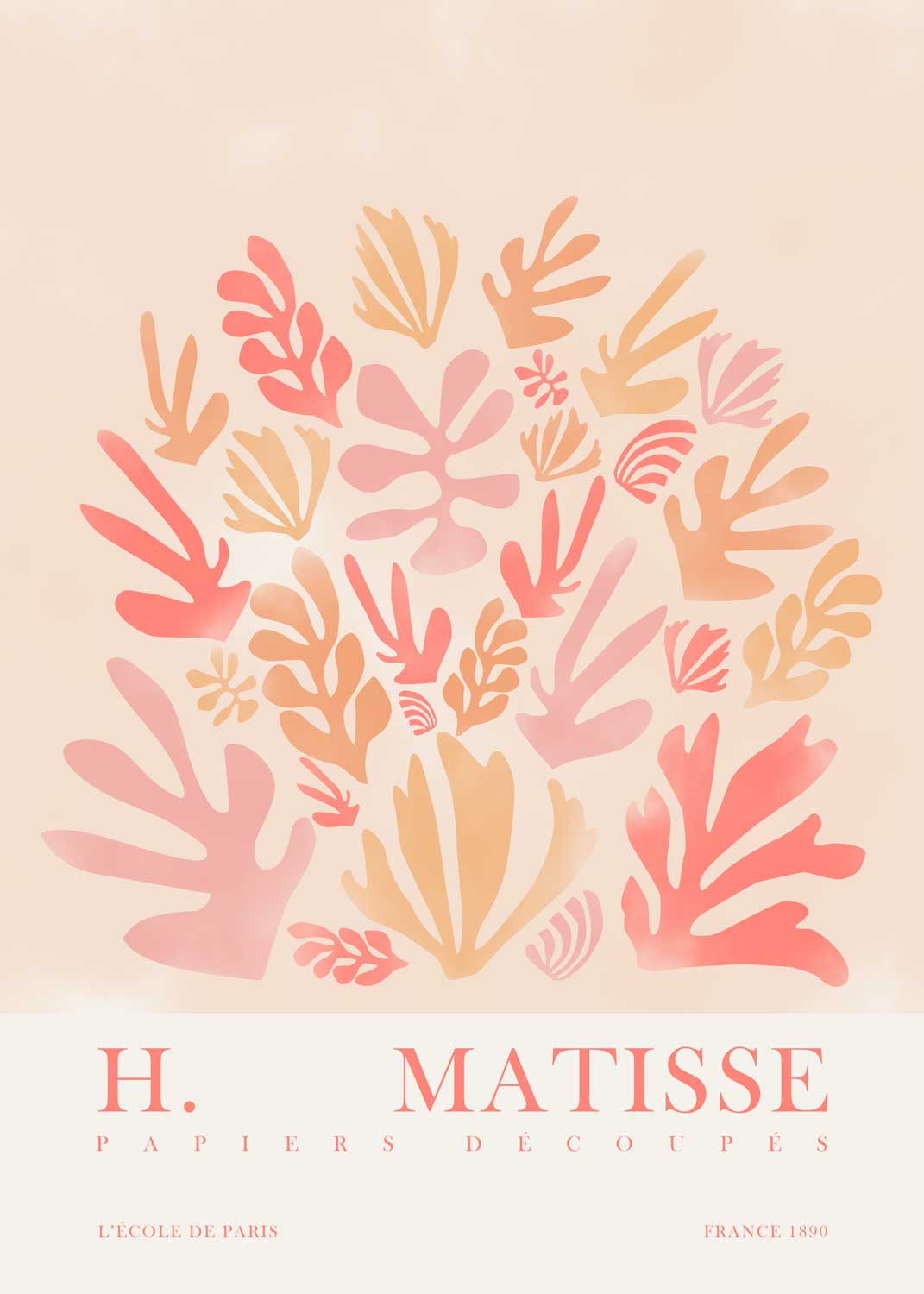 Affiche “Matisse - Papiers Découpés” - UNIVEA