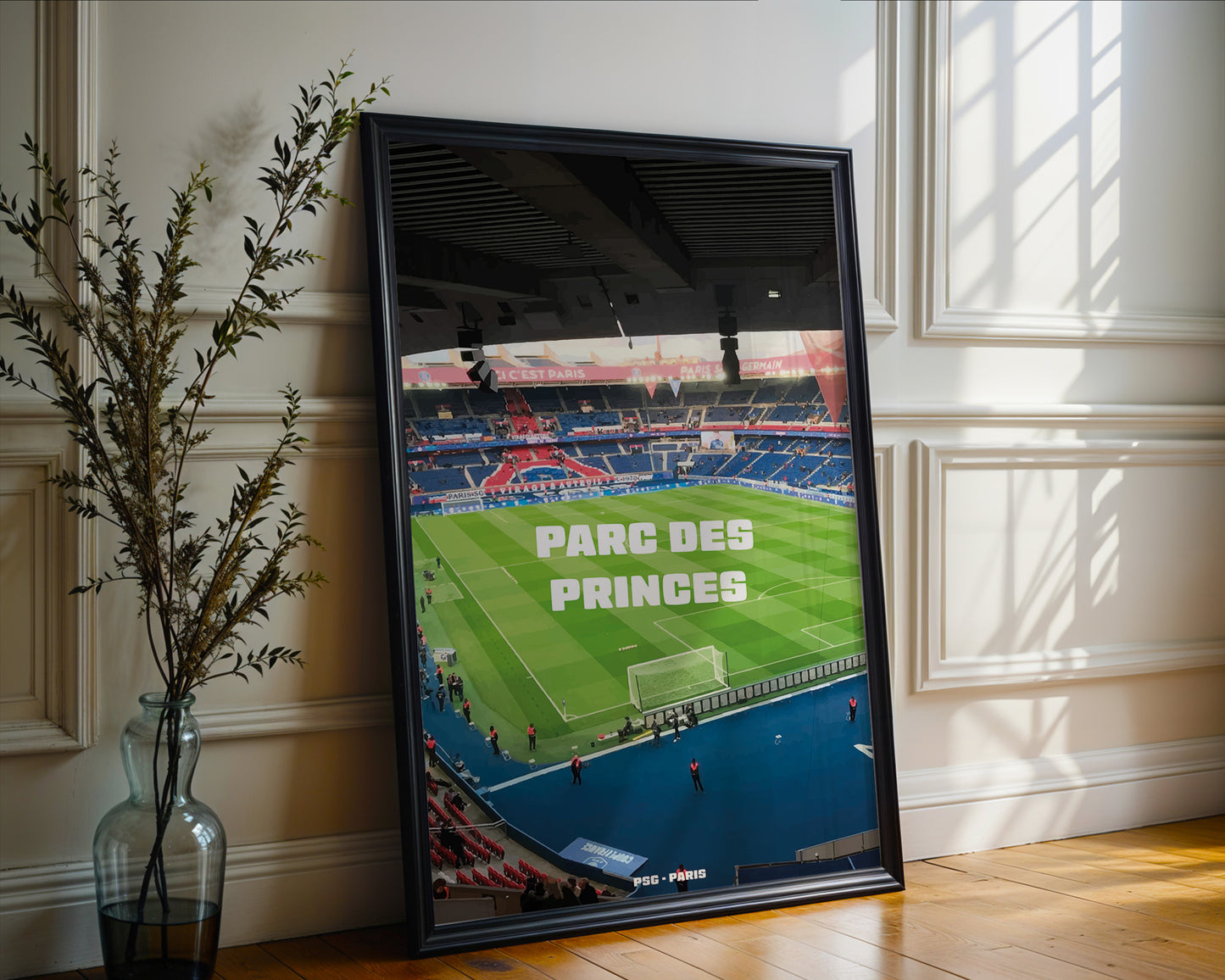 Affiche Parc des Princes - Vue Panoramique PSG