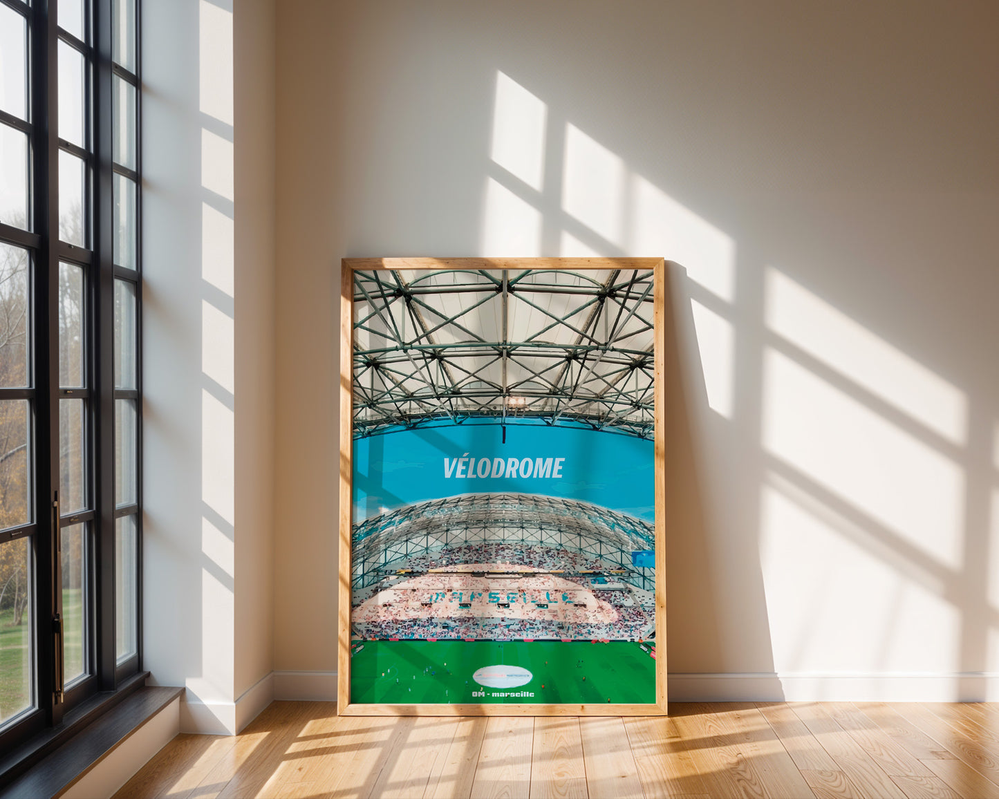 Affiche Vélodrome Marseille - Stade OM