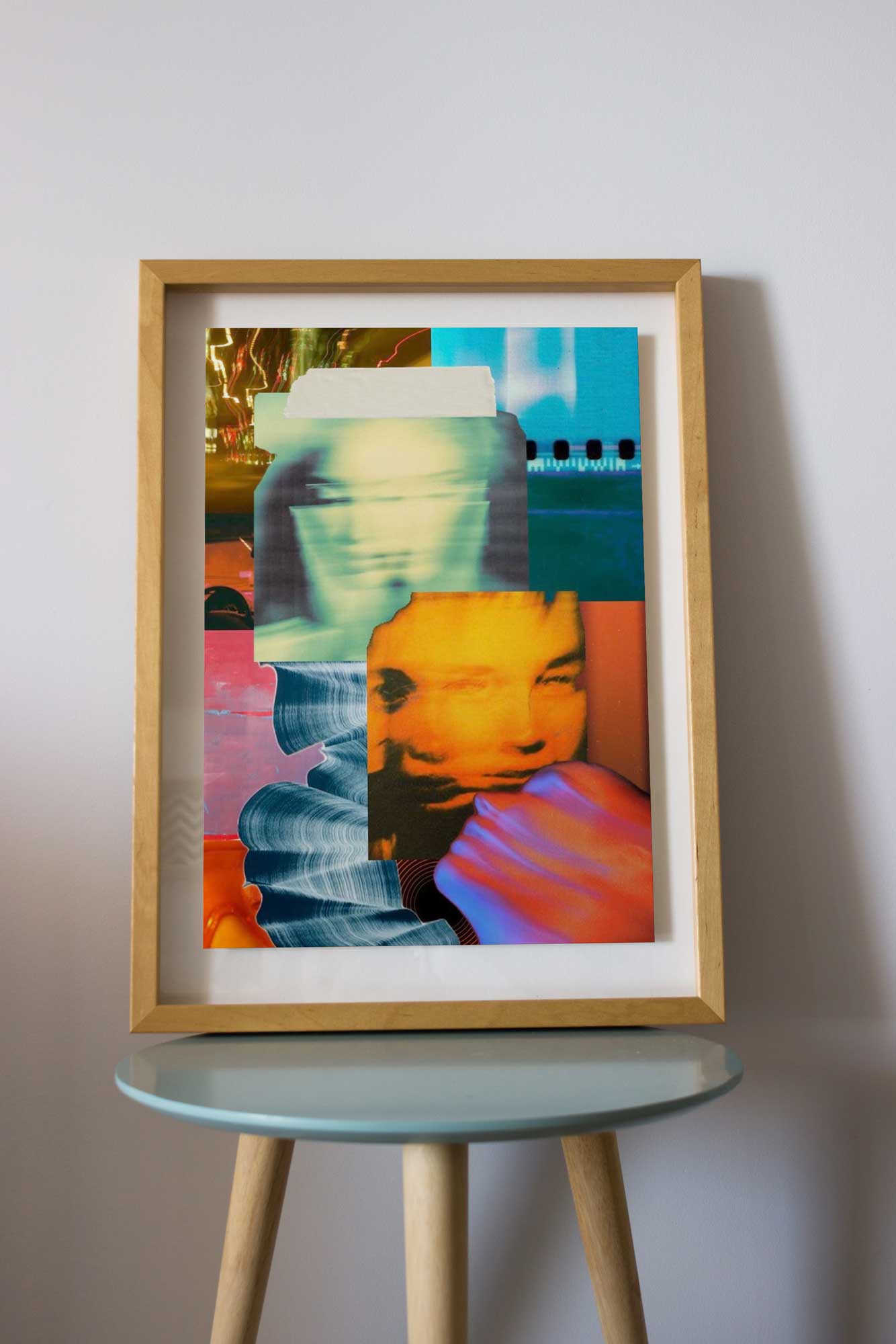 Affiche Visages et Abstraction Illustration - UNIVEA