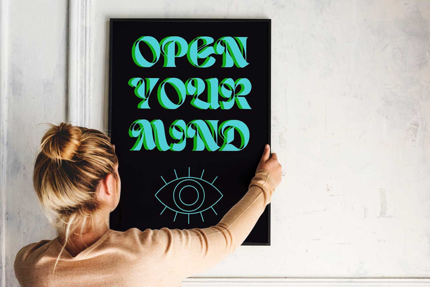 Affiche Ouvrez Votre Esprit - UNIVEA