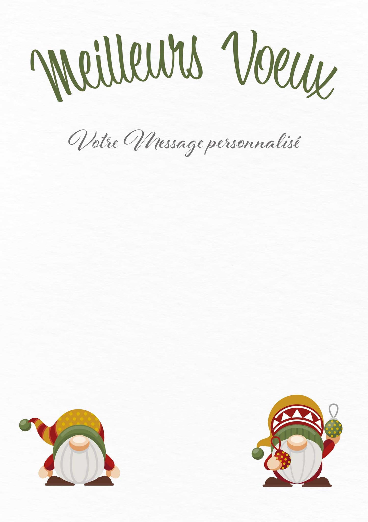 Carte de vœux “Forêt étincelante”