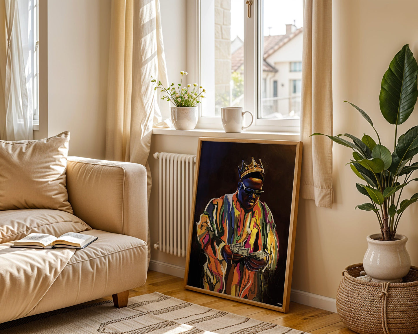 Notorious BIG - Style Pop Art et Culture Hip-Hop