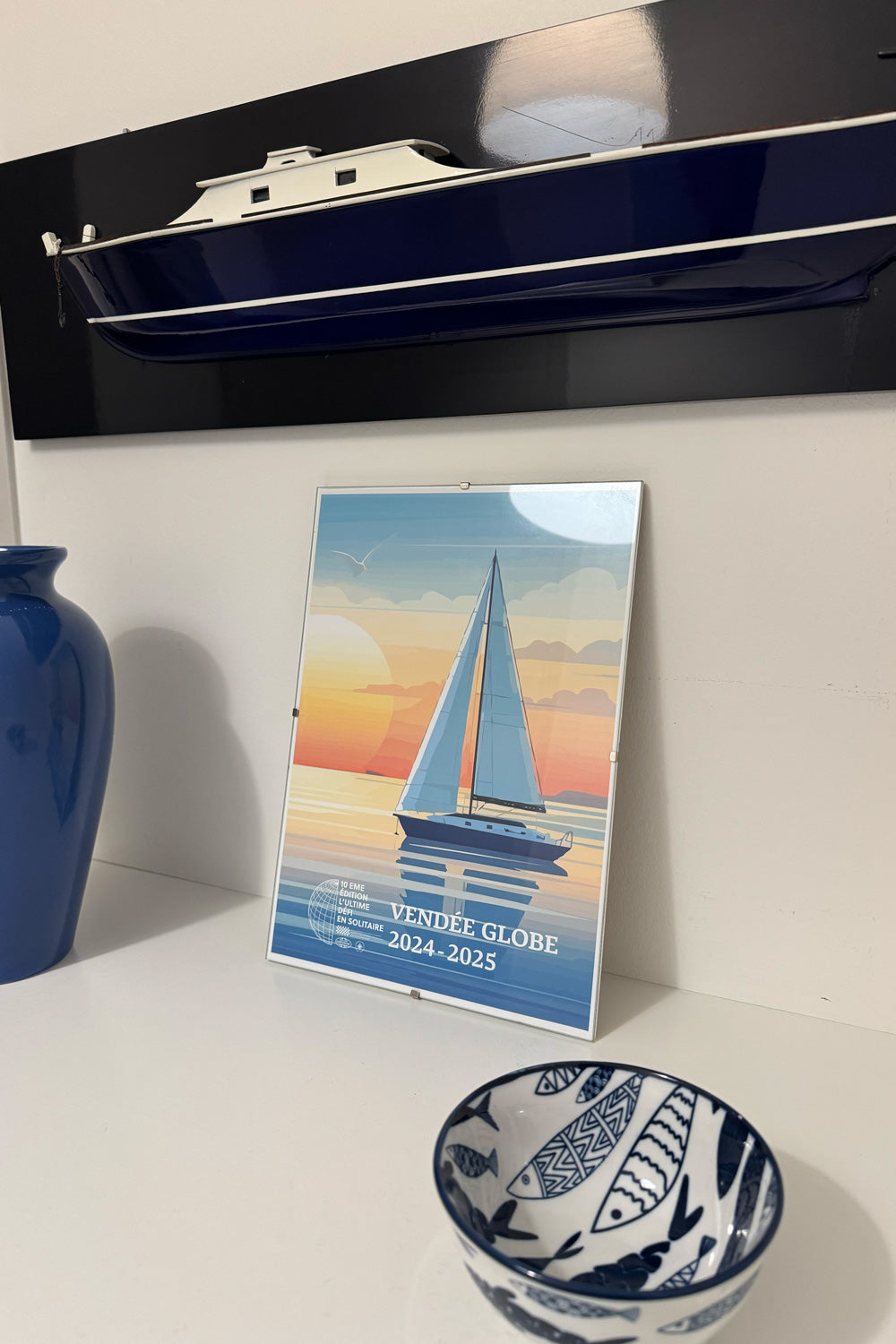 Affiche Vendée Globe 2024-2025 - UNIVEA