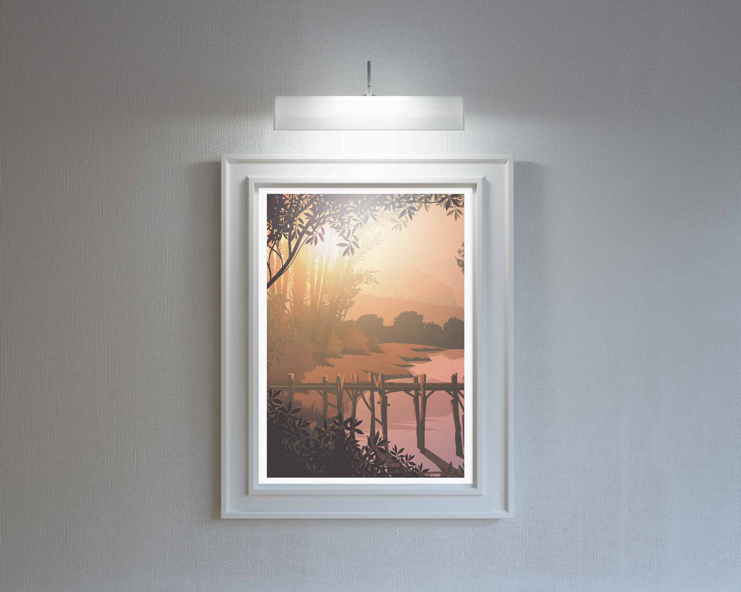 Lueur Matinale au Lac Perdu - UNIVEA