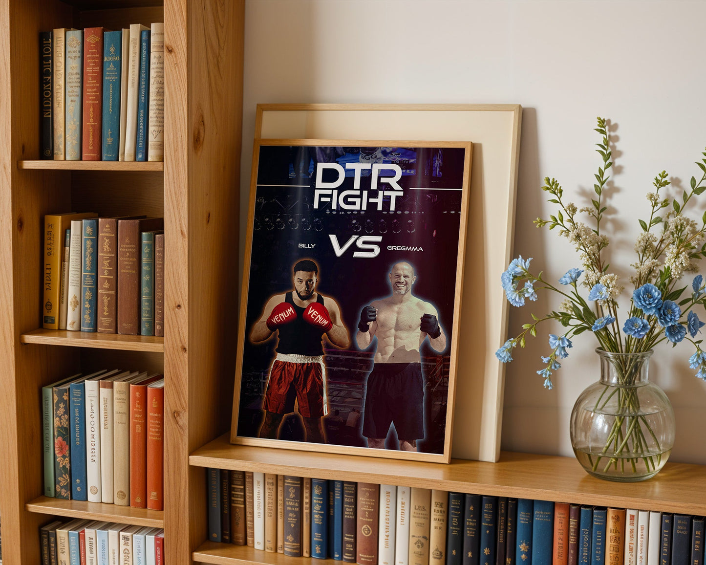 Affiche DTR Fight - Billy vs GregMMA