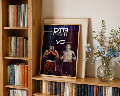 Affiche DTR Fight - Billy vs GregMMA
