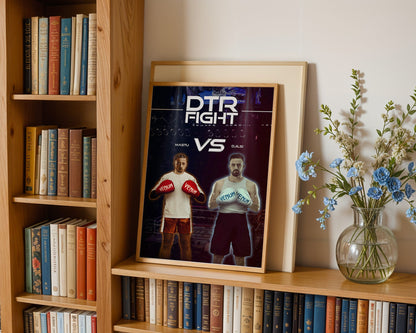 Affiche DTR Fight - Mastu vs Djilsi