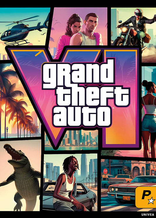 Affiche Grand Theft Auto VI - Art Cover Concept