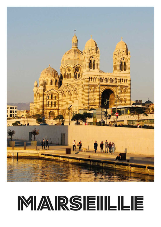 Affiche “Marseille - Cathédrale de la Major” photo