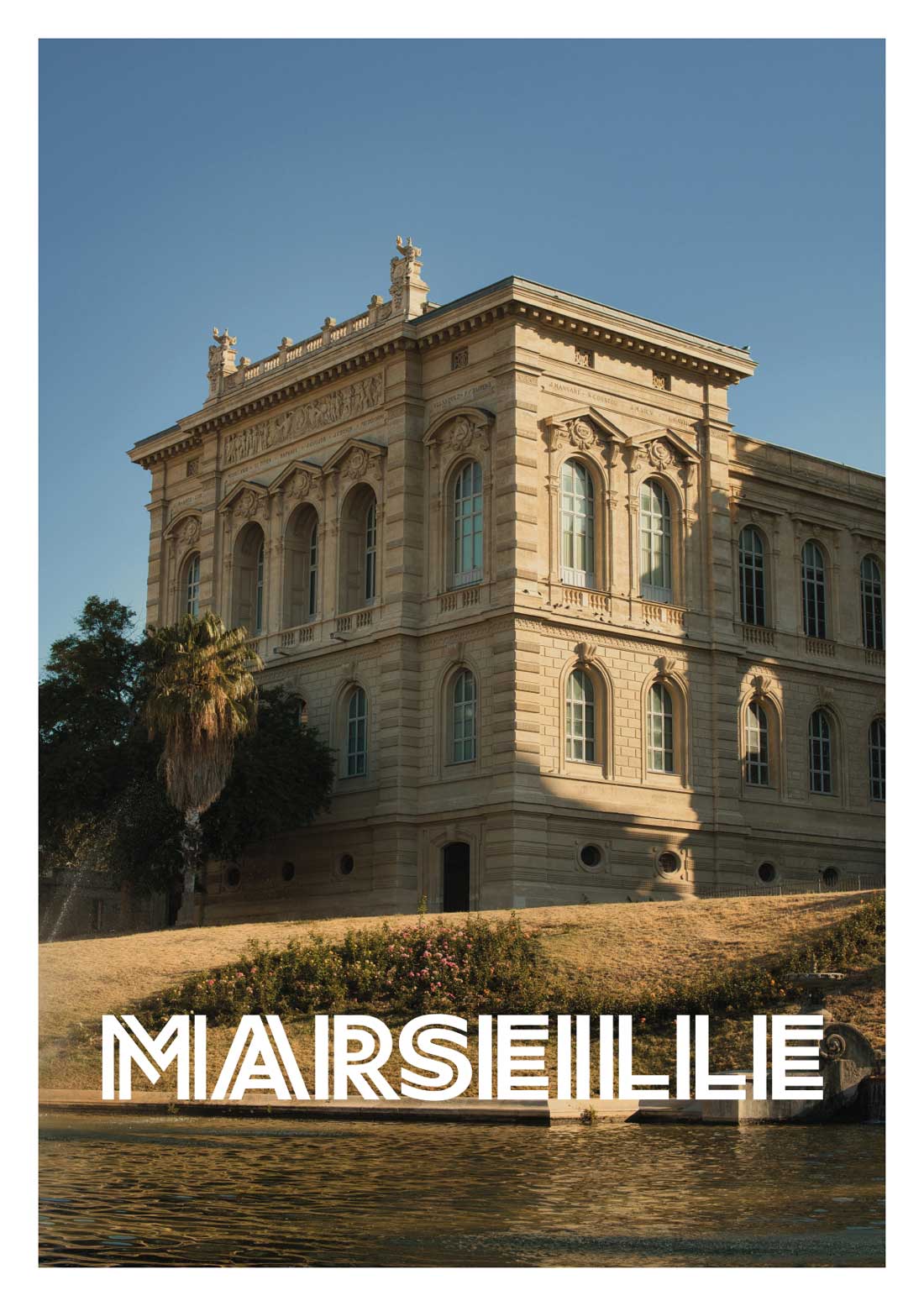 Affiche “Marseille - Palais Longchamp” photo full