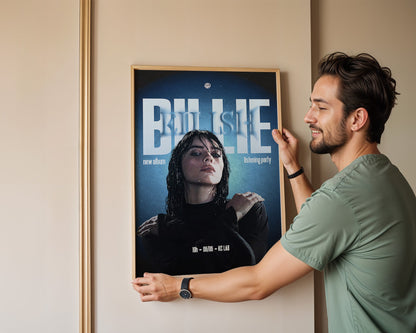 Billie Eilish - New Album Listening Party Poster