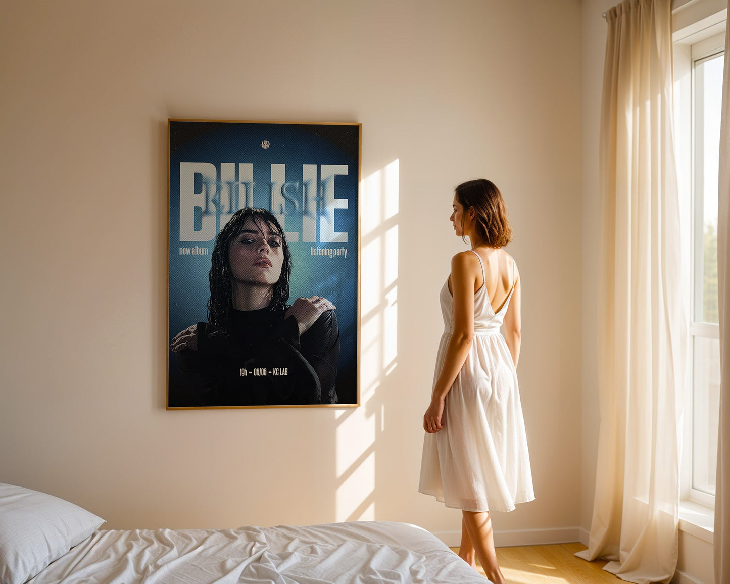 Billie Eilish - New Album Listening Party Poster