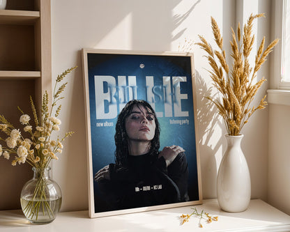 Billie Eilish - New Album Listening Party Poster