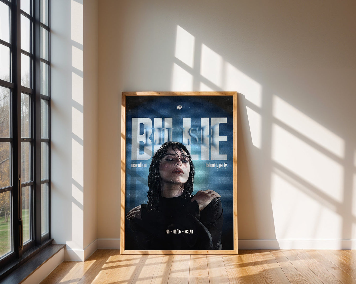 Billie Eilish - New Album Listening Party Poster