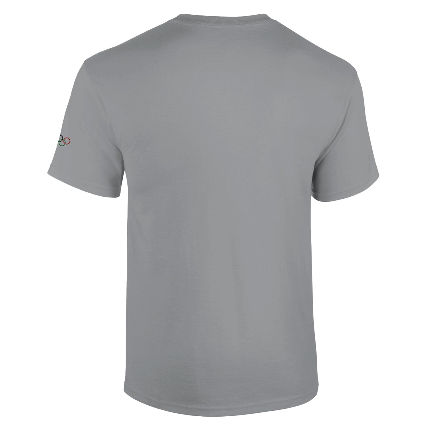 T-shirt Jeux Olympiques Paris 2024 Premium gris - Broderie qualité supérieure