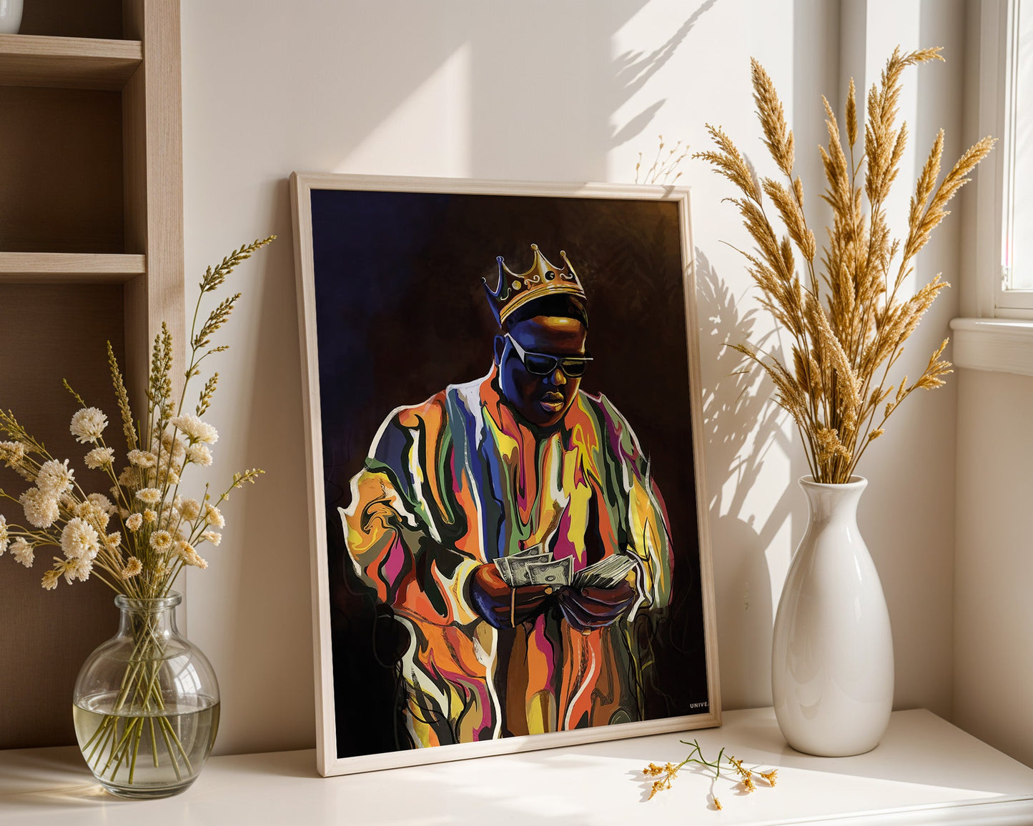 Notorious BIG - Style Pop Art et Culture Hip-Hop
