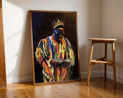 Notorious BIG - Style Pop Art et Culture Hip-Hop