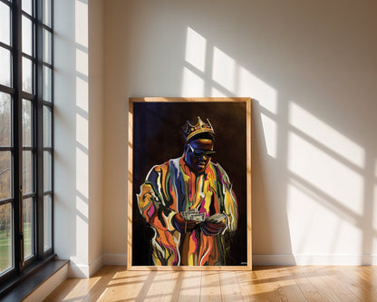 Notorious BIG - Style Pop Art et Culture Hip-Hop