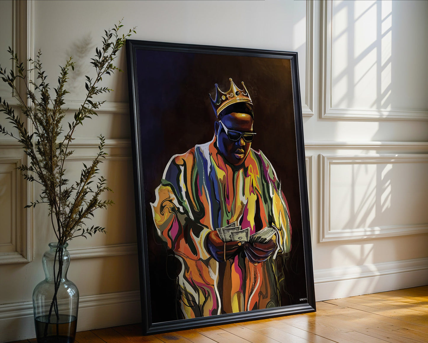 Notorious BIG - Style Pop Art et Culture Hip-Hop