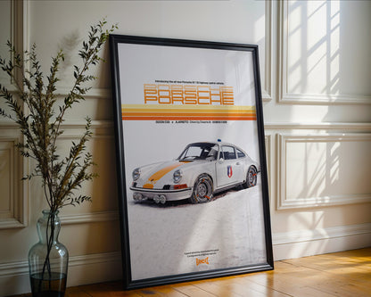 Porsche 911E Patrol - Design Hivernal