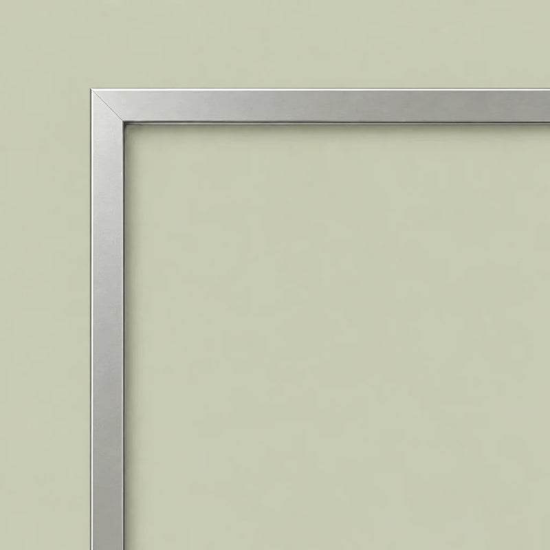 Coin de cadre aluminium chêne