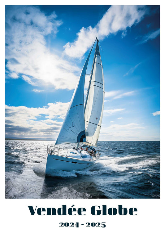 Vendée Globe 2024-2025 Poster