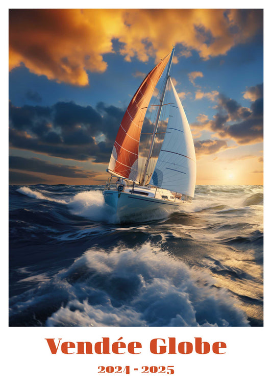 Vendée Globe 2024-2025 Poster