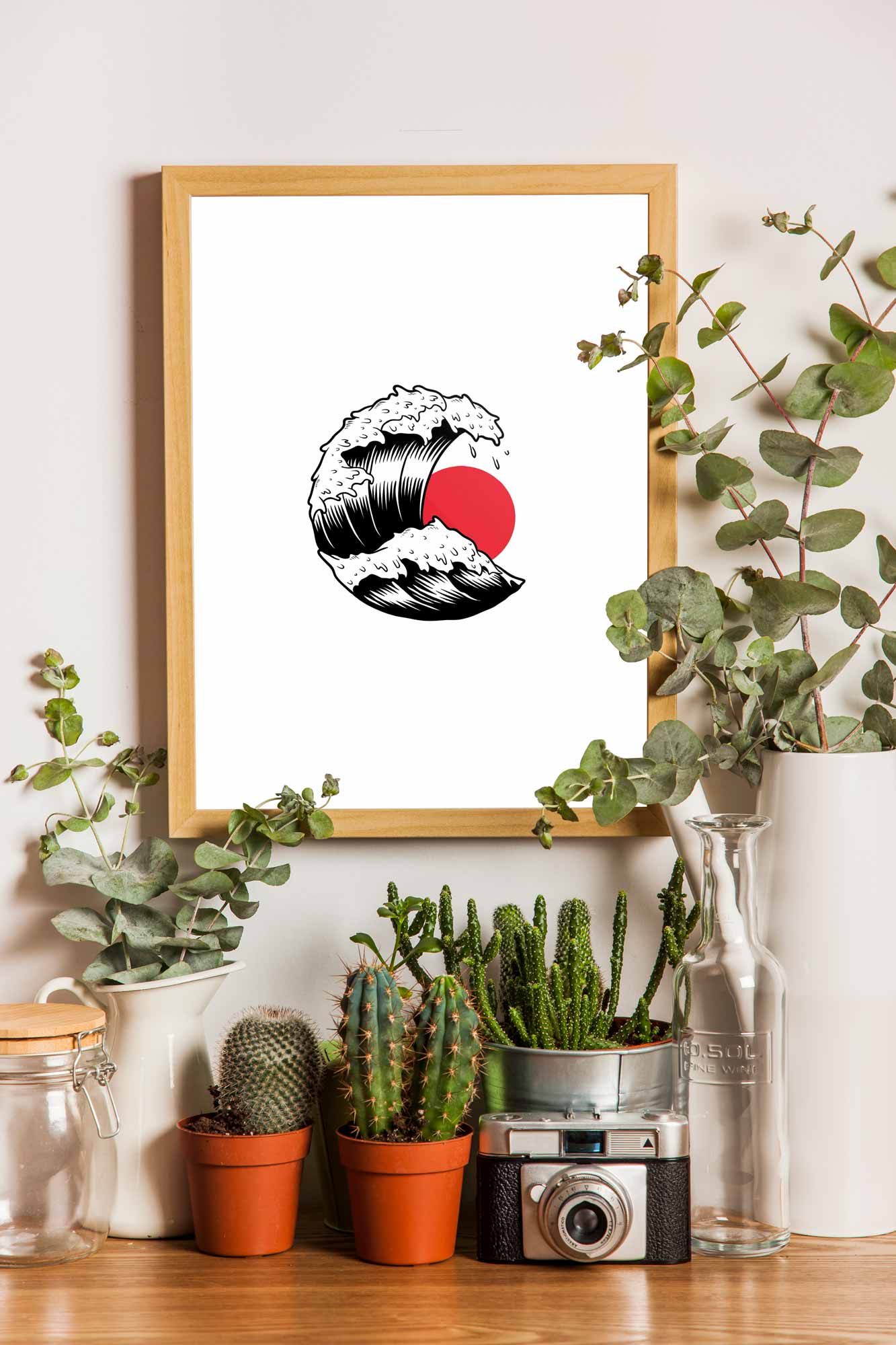 logo vague kanagawa - UNIVEA