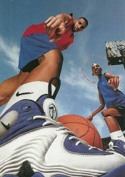 vintage nike basketball poster